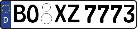 BO-XZ7773