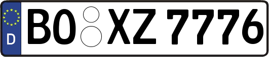 BO-XZ7776