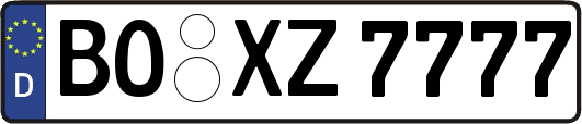 BO-XZ7777