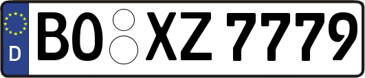 BO-XZ7779