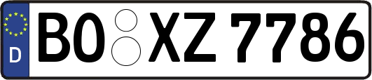 BO-XZ7786