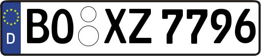 BO-XZ7796