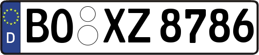 BO-XZ8786