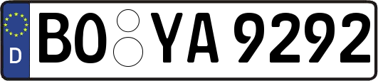 BO-YA9292