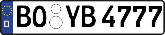 BO-YB4777