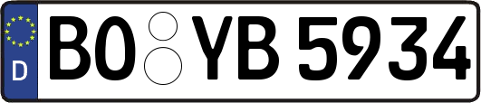 BO-YB5934