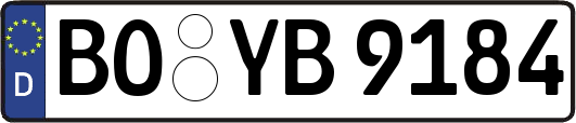 BO-YB9184