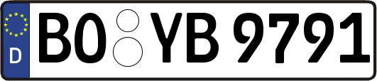 BO-YB9791