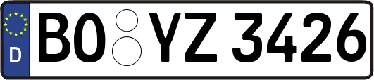 BO-YZ3426