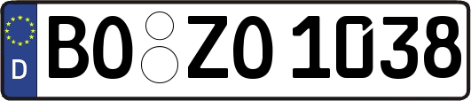 BO-ZO1038