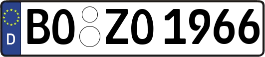 BO-ZO1966