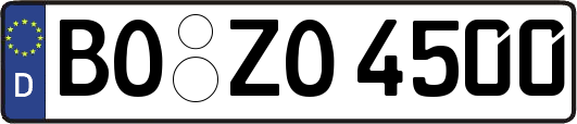 BO-ZO4500