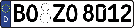 BO-ZO8012