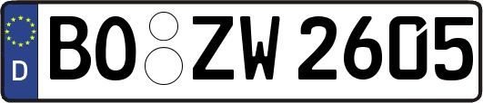 BO-ZW2605