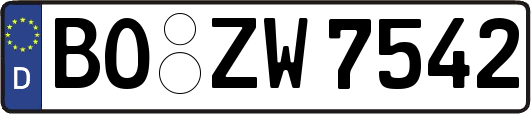 BO-ZW7542