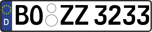 BO-ZZ3233