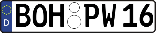 BOH-PW16