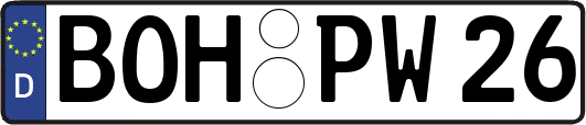 BOH-PW26
