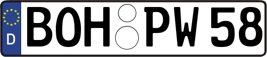 BOH-PW58