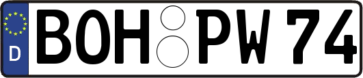 BOH-PW74