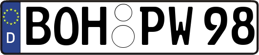 BOH-PW98