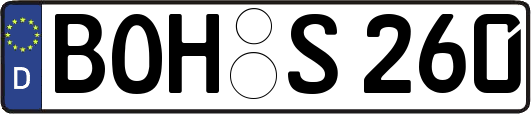 BOH-S260