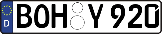 BOH-Y920