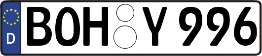BOH-Y996