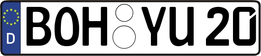 BOH-YU20