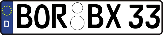 BOR-BX33