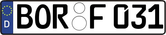 BOR-F031