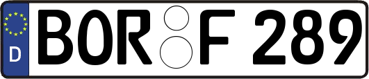 BOR-F289