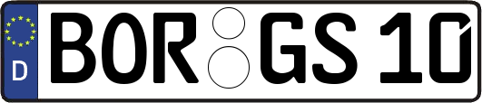 BOR-GS10