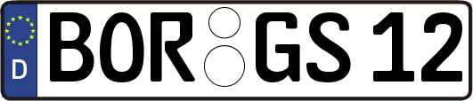 BOR-GS12