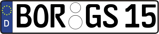 BOR-GS15