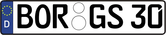 BOR-GS30