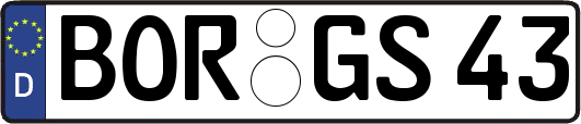 BOR-GS43