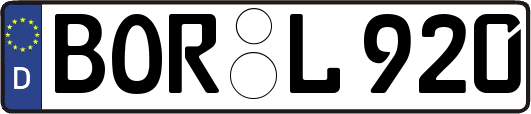 BOR-L920