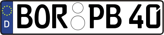 BOR-PB40