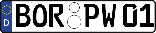 BOR-PW01