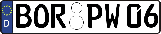 BOR-PW06