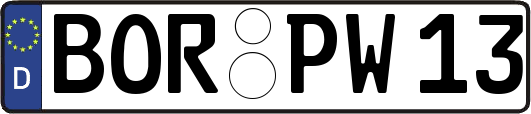 BOR-PW13