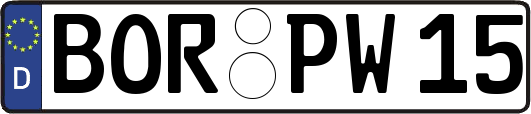BOR-PW15