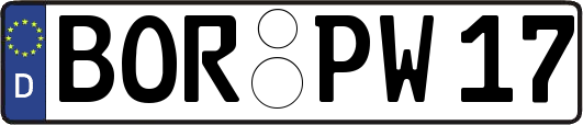 BOR-PW17