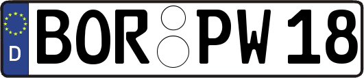 BOR-PW18