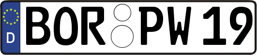 BOR-PW19