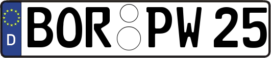 BOR-PW25