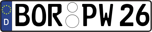 BOR-PW26