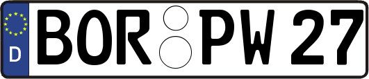 BOR-PW27