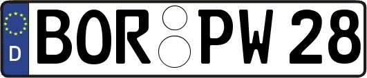 BOR-PW28